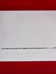 Fancy Pure Silver Bracelet (WB105)