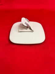 Pure Silver Hoops Earrings (HE1)