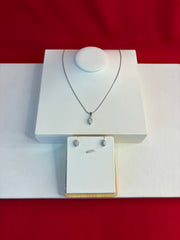 Pure Silver Pendant Set (WN218)