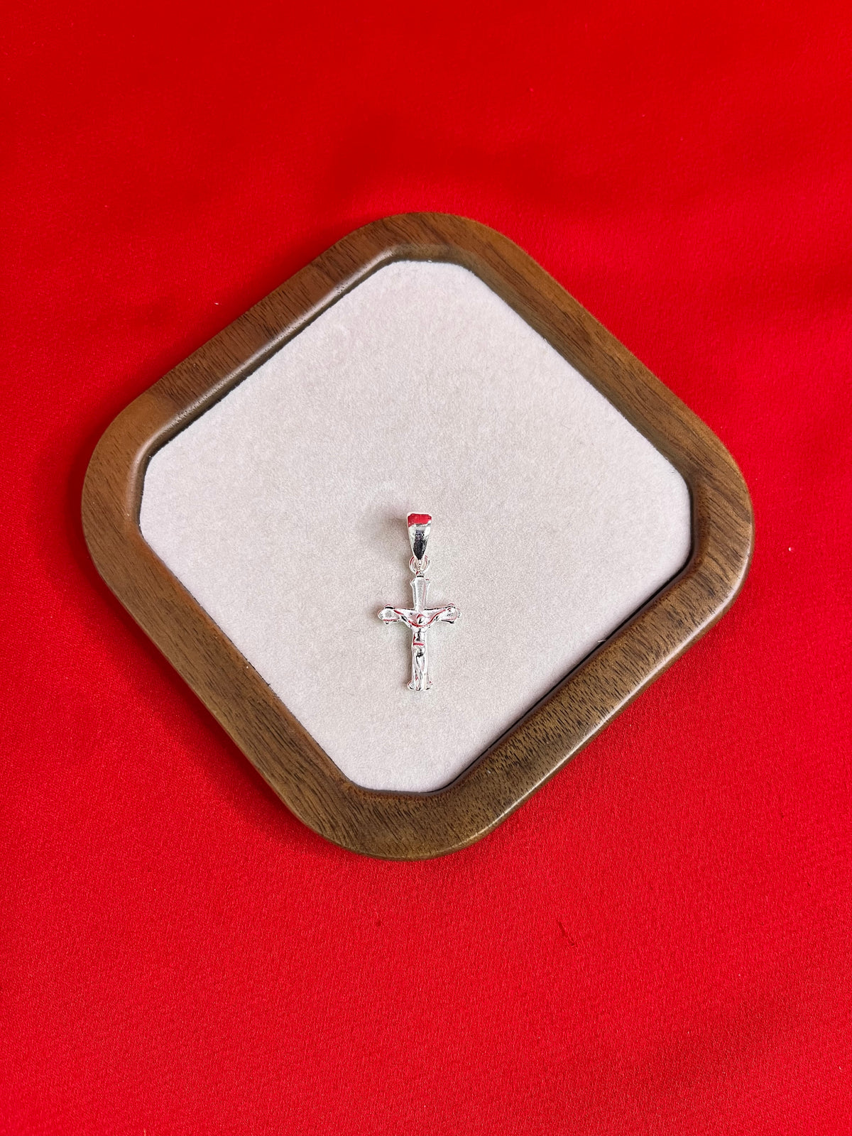 Pure Silver Cross Pendant