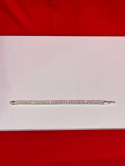 Men Pure Silver Bracelet Mb38