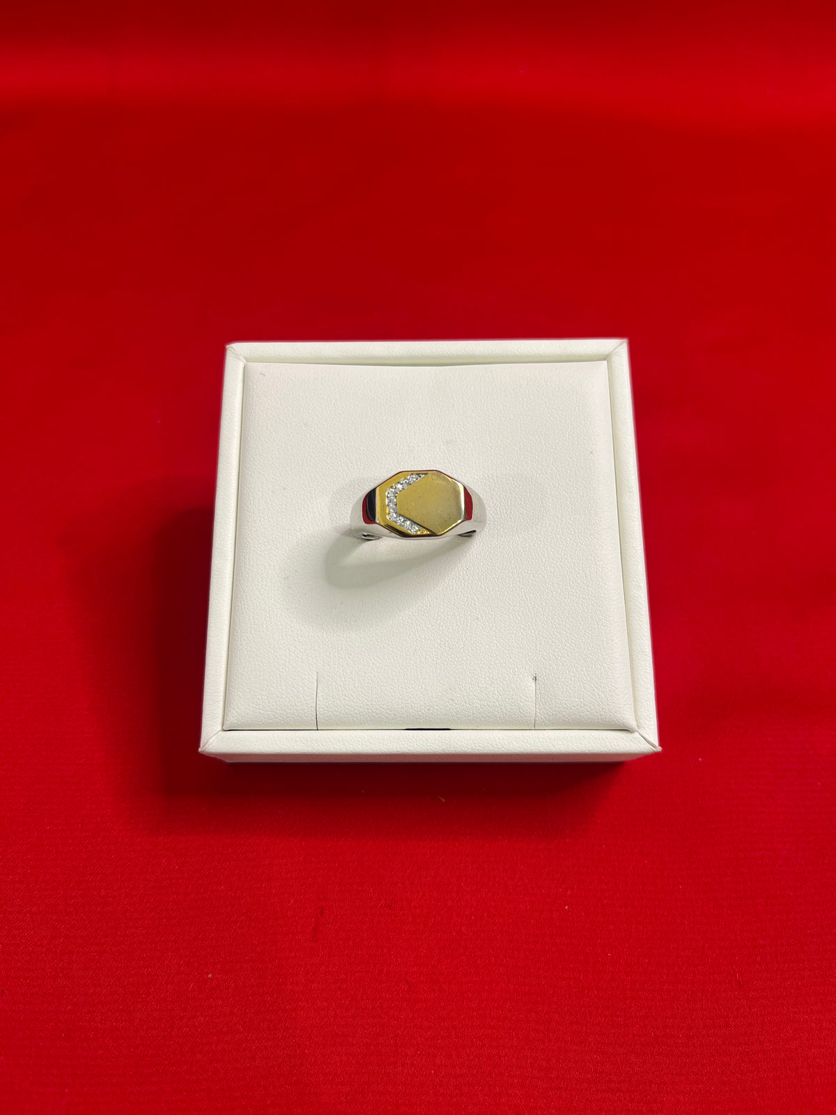 Men Silver Ring (Size 10.5) MR89