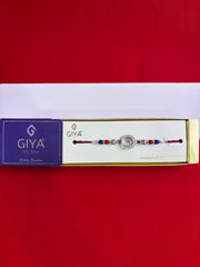 Pure Silver Om Rakhi (TR11)