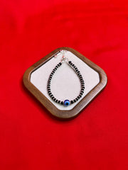 Evil Eye Black Beads Bracelet (Najariye) (WB107)