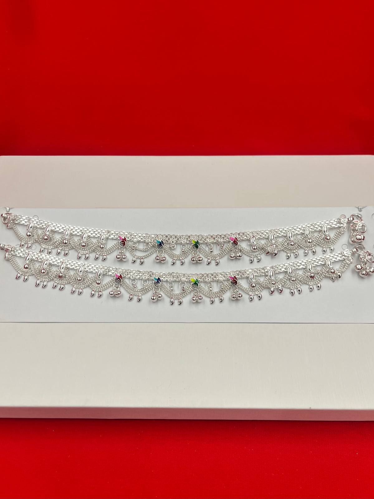 Pure Silver Anklets