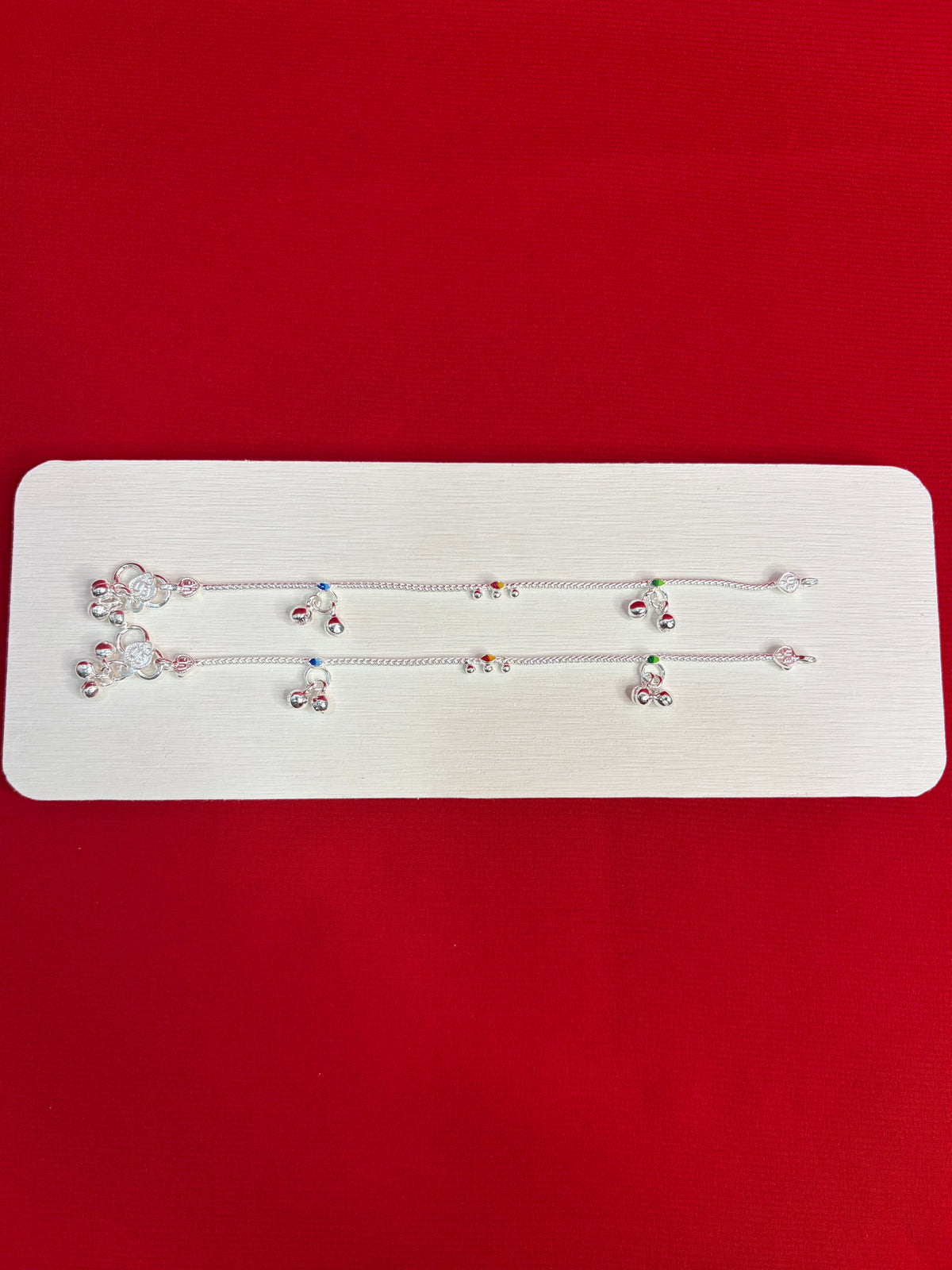 Pure Silver Kids Anklets (6.5 Inch) (KA132)