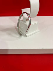 Fancy Pure Italian Silver Bangle 2.5