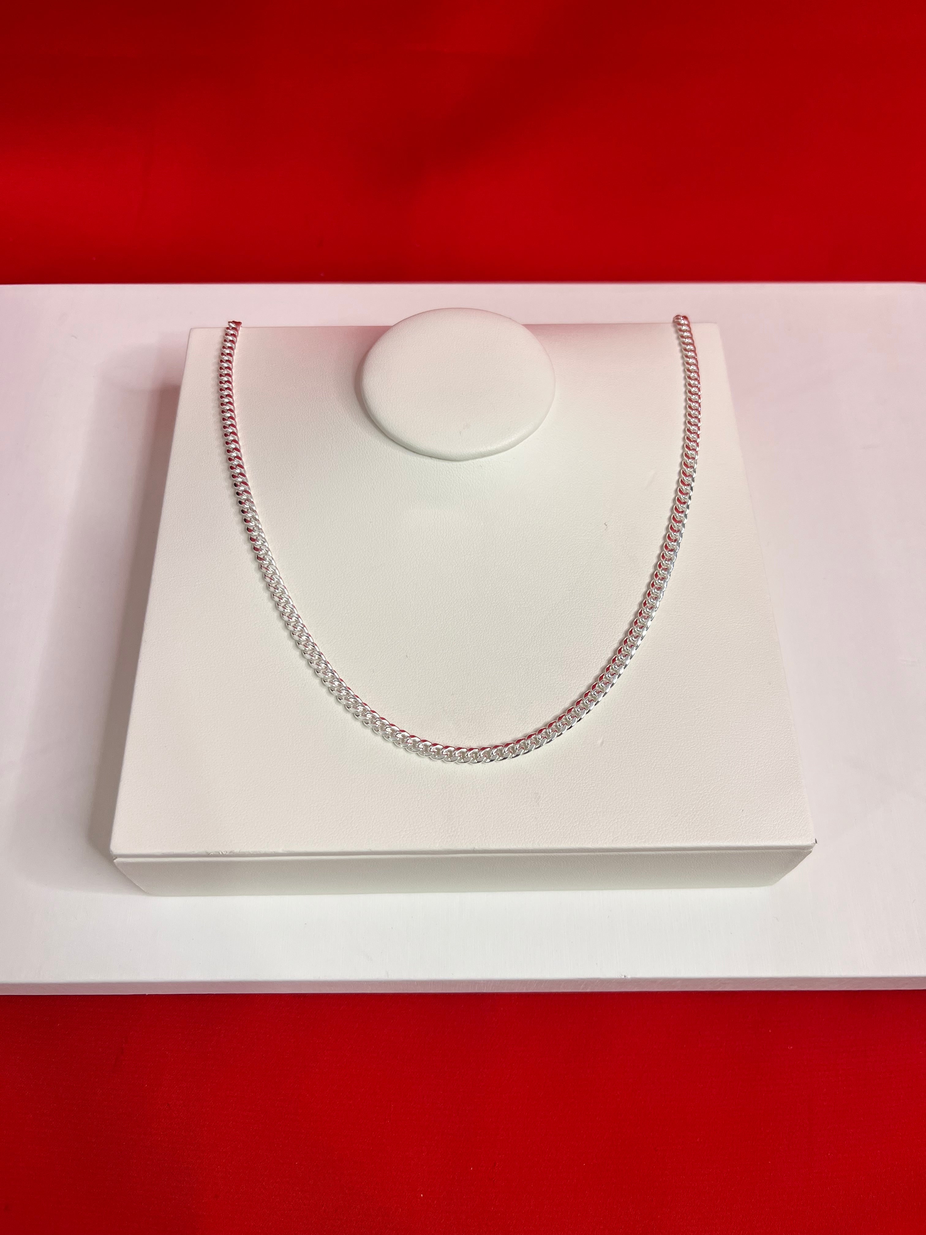 Pure Silver Chain 17” Gk21