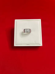 Men Silver Ring (Size 10) MR119