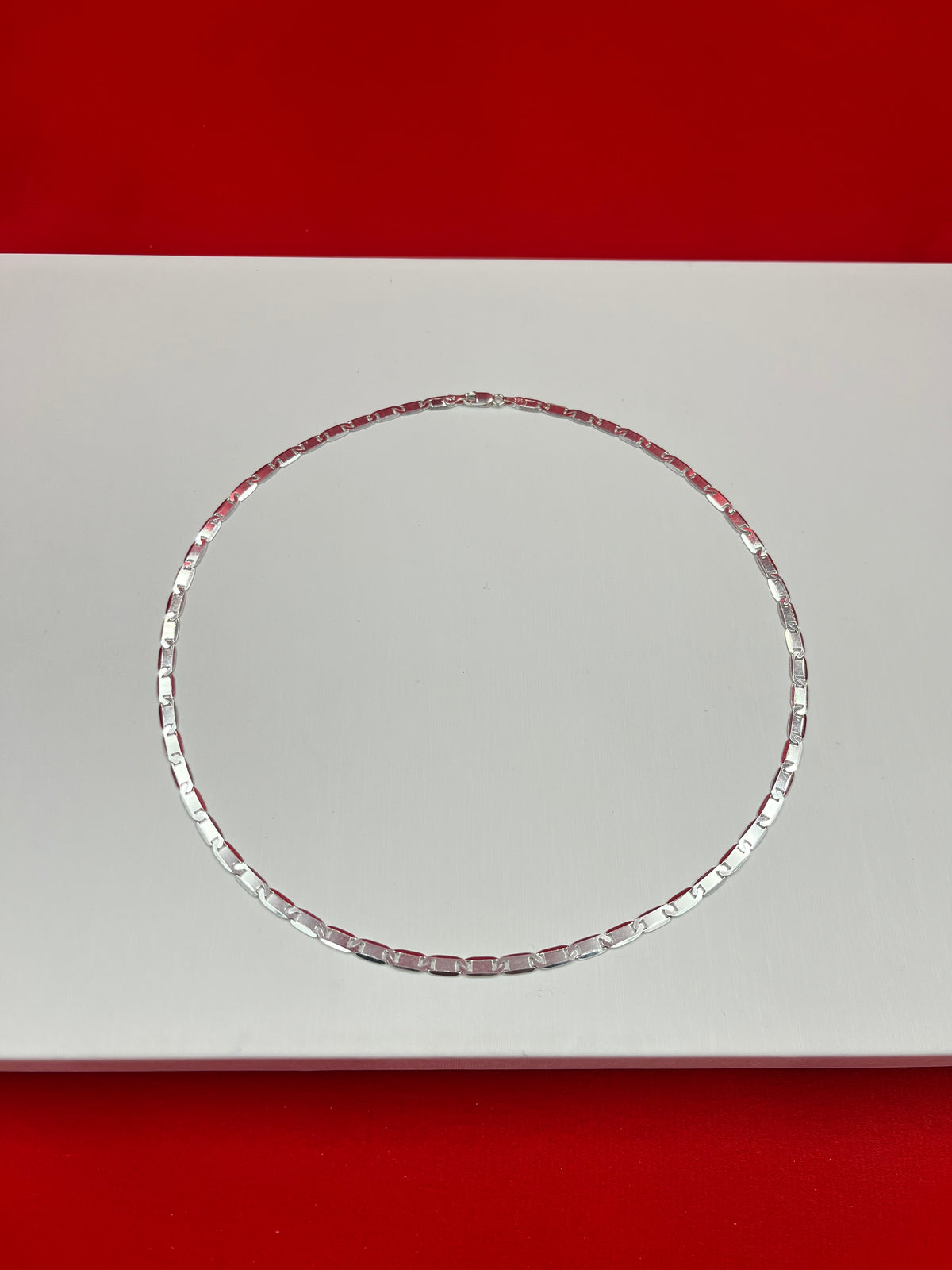 Nawabi Sleek-Diamond-Cut Flat Chain 20” Sc28