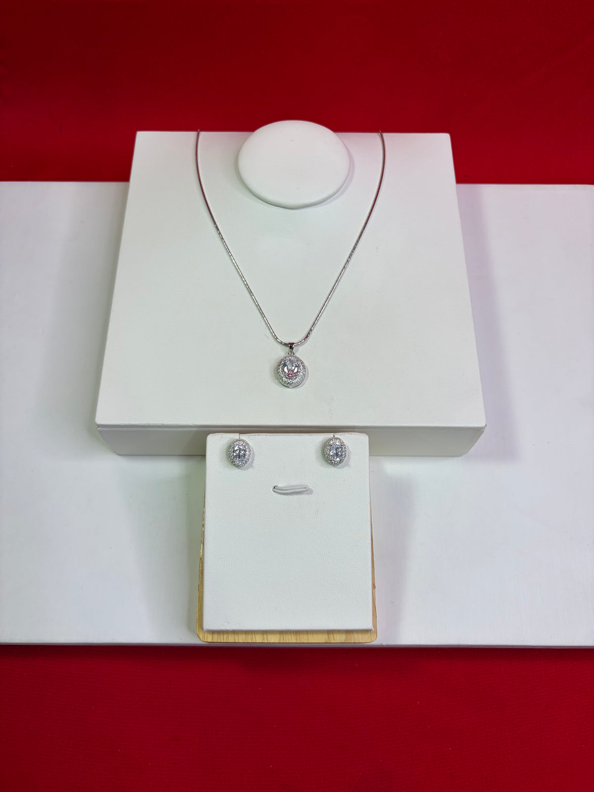 Pure Silver Pendant Set (WN156)