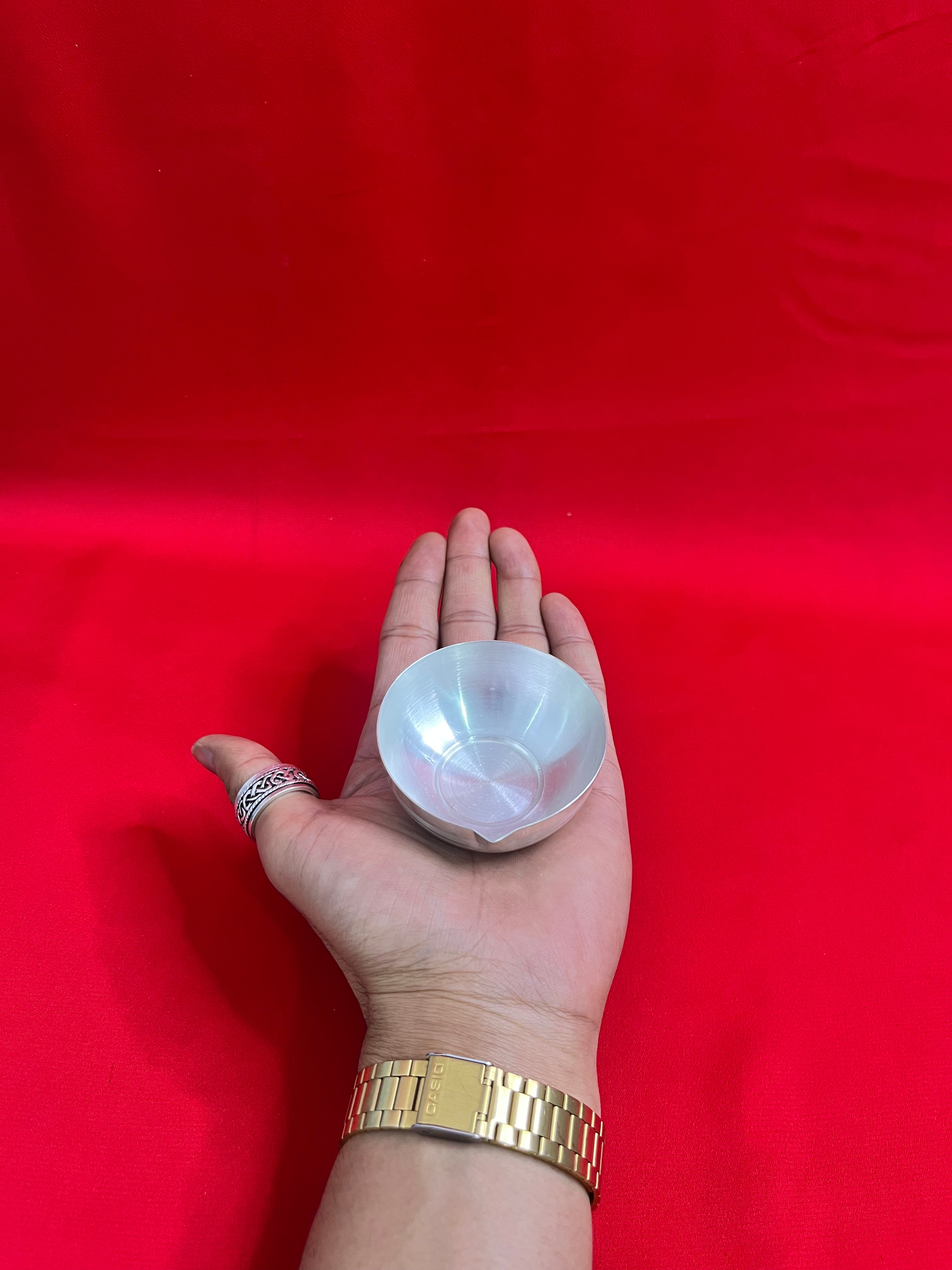 Pure Silver Diya