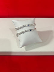 Pure Silver Bangle Pair 2.8 (SB67)