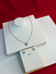Pure Silver Pendant Set (WN228)