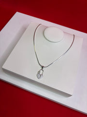 Pure Silver Pendant Necklace (WN123)