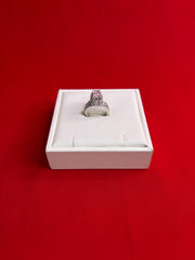 Pure Silver Women’s Cocktail Ring (Size 6) WR258