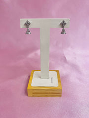 Pure Silver Jhumki Earrings (WJ3)