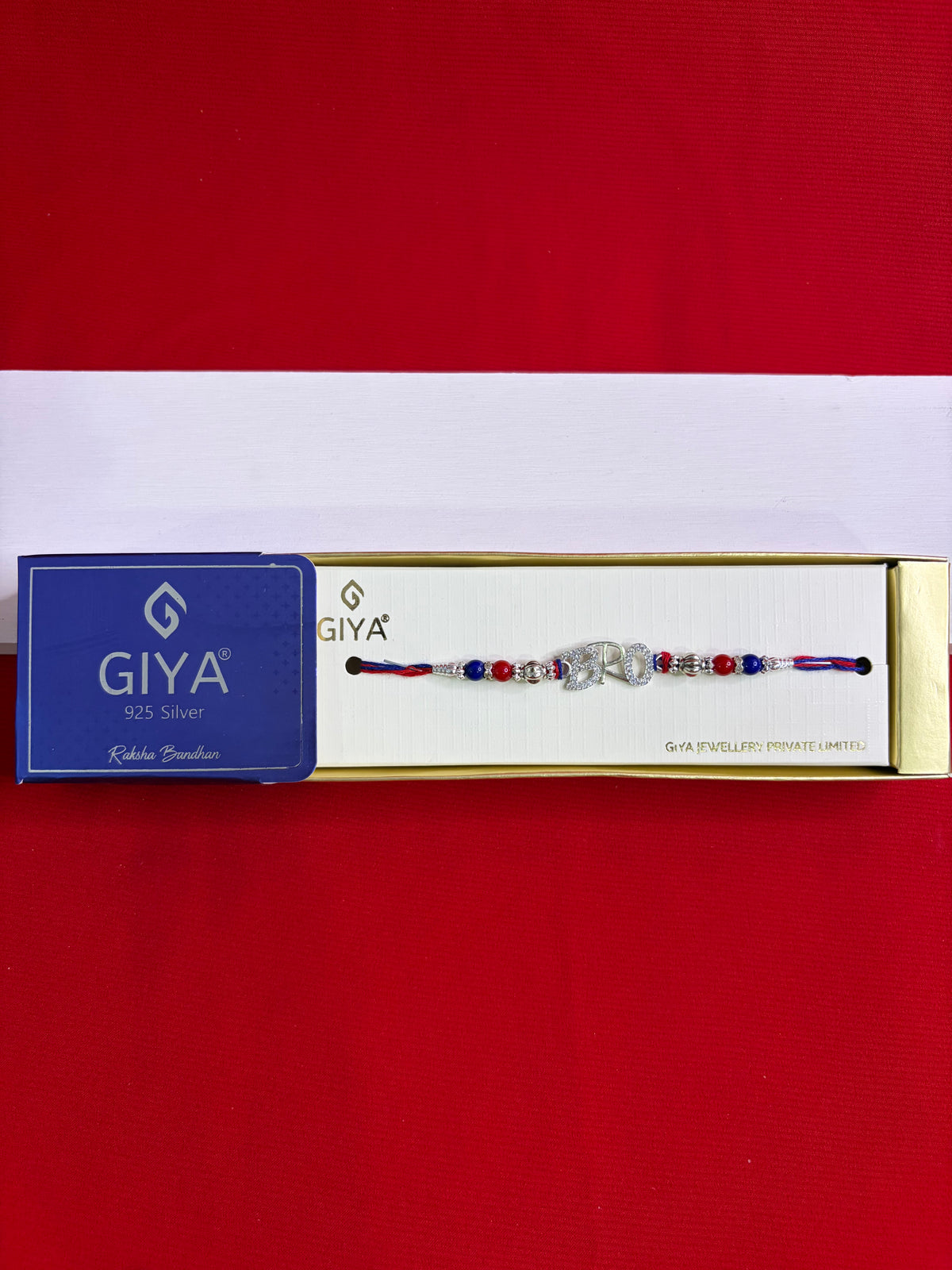 Pure Silver Bro Rakhi (TR5)