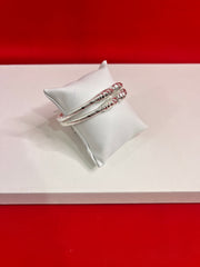 Pure Silver Bangle Pair 2.4