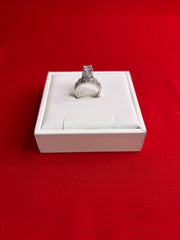 Pure Silver Women’s Cocktail Ring (Size 6) WR253