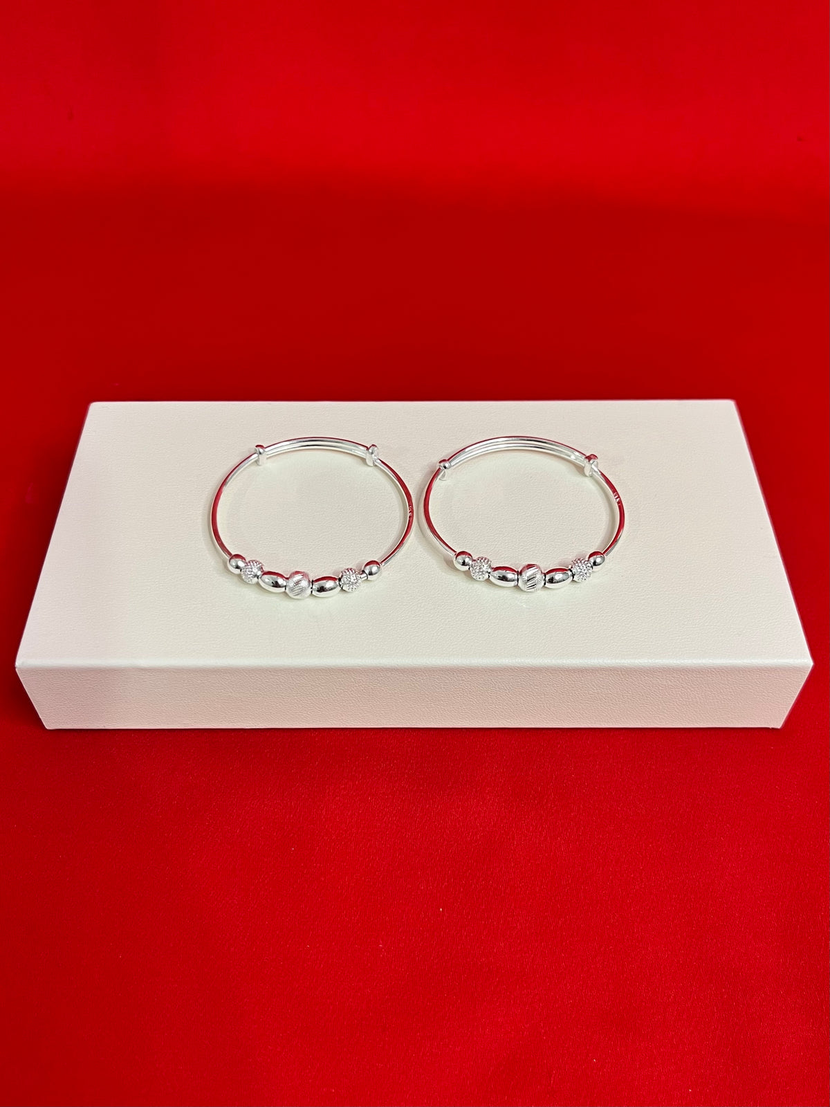 Pure Silver kids Kangan 1.5