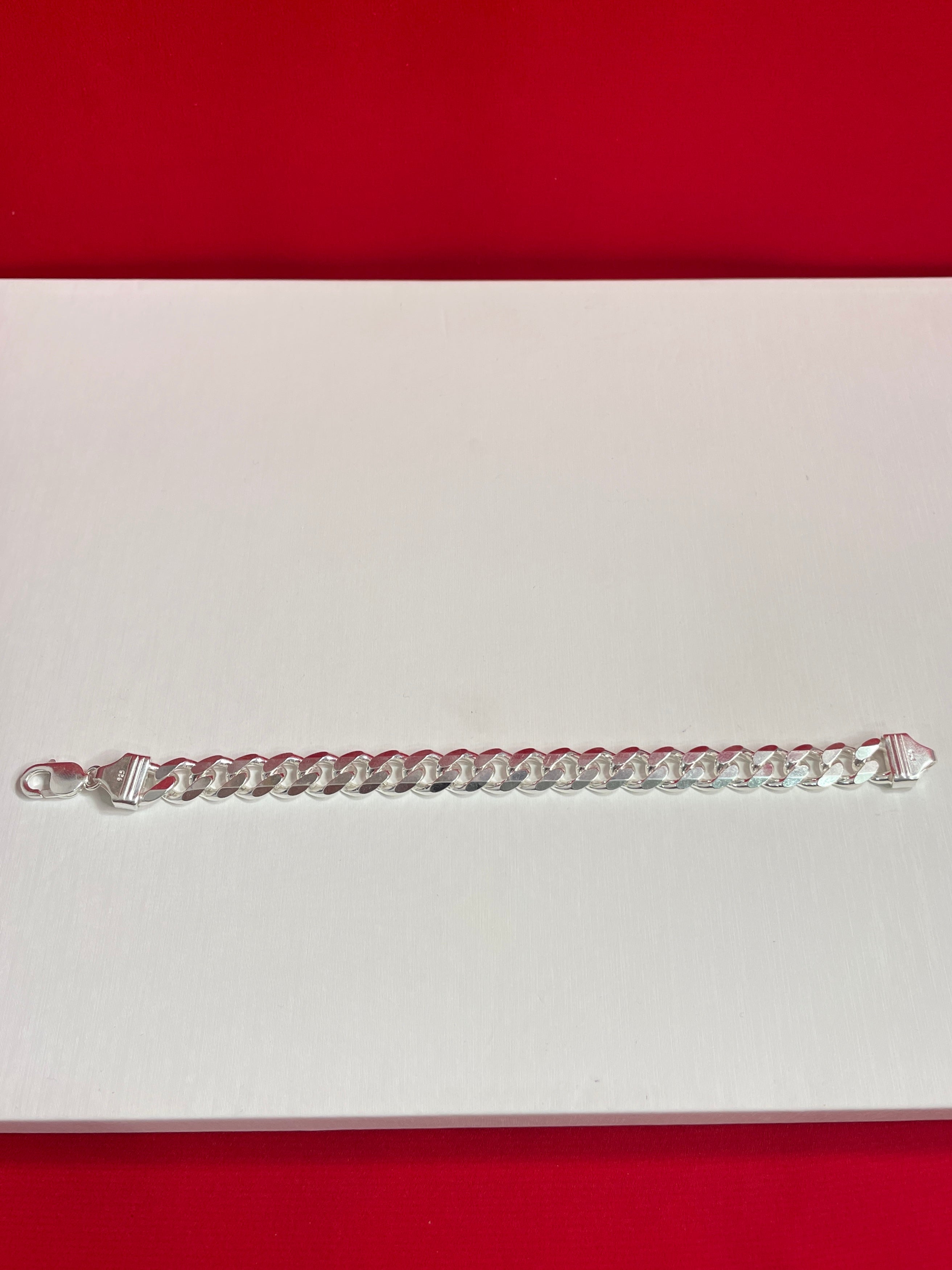 Men’s Pure Silver Cuban Bracelet mb8