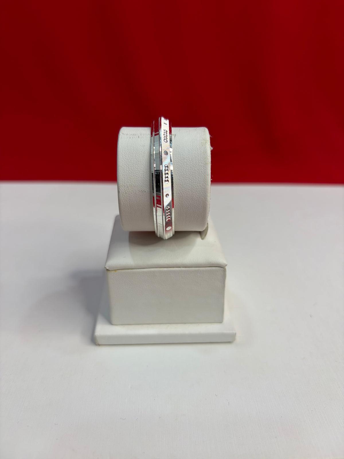 Pure Silver Kids Kada (Size 1.5) KK108