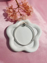 Pandora Moments Heart Clasp Snake Chain Bracelet