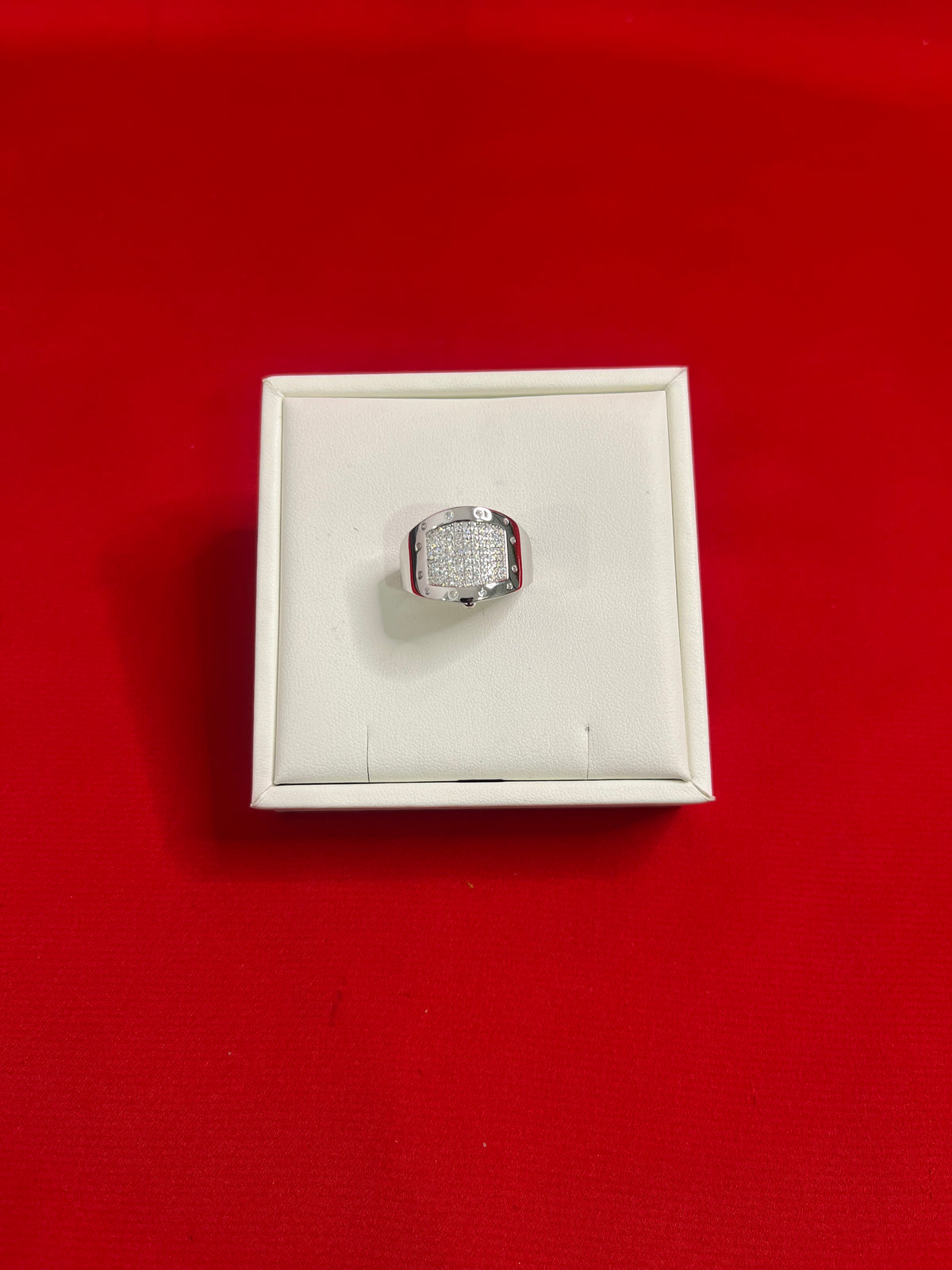 Men Silver Ring (Size 10) MR36