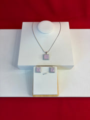 Pure Silver Pendant Set (WN205)