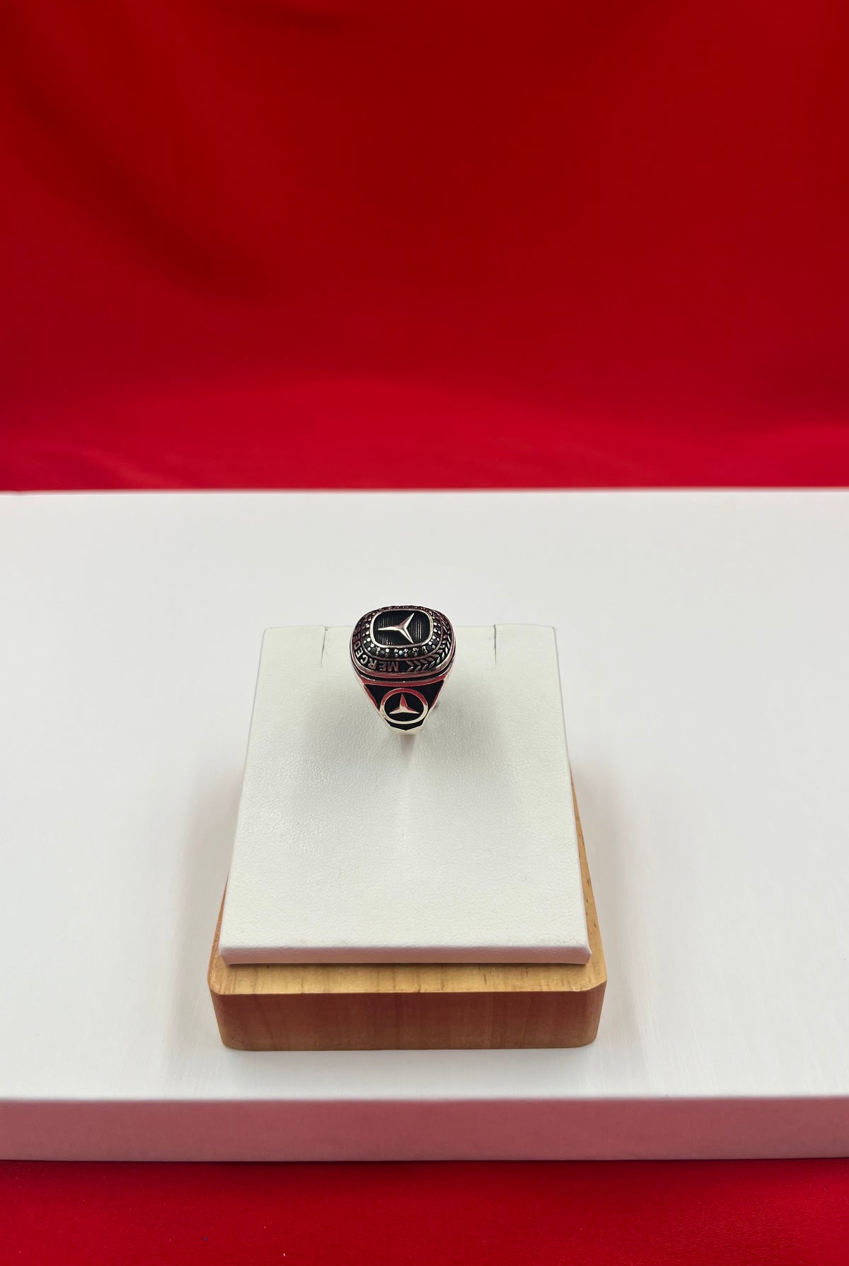Men Silver Ring size 8