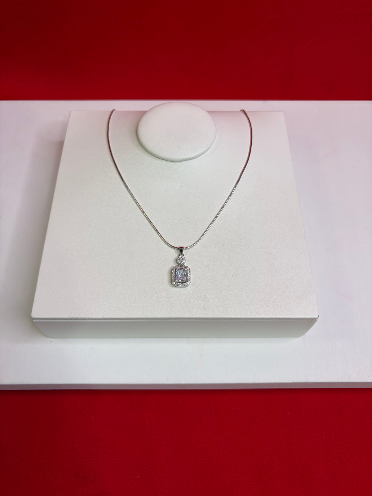 Pure Silver Pendant Necklace (WN104)