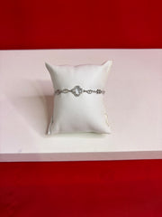 Fancy Pure Silver Bracelet (WB102)