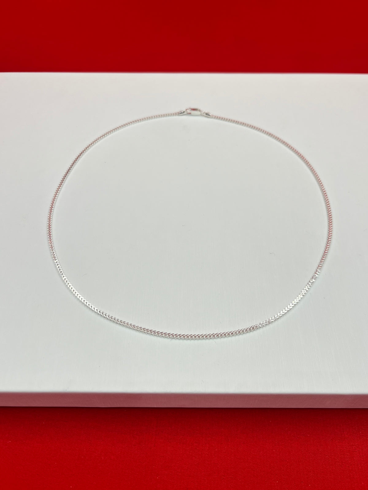 Sleek Pure Silver Chain 20” Sc30