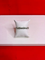 Men Gunmetal Pure Silver Bracelet MB48