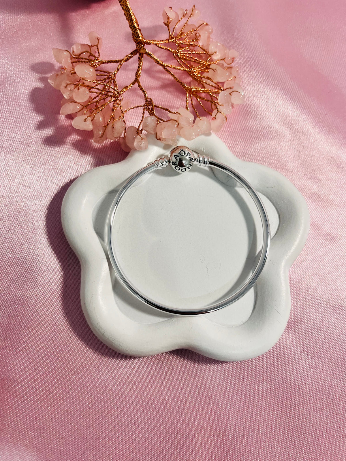 Pandora Logo Clasp Bangle