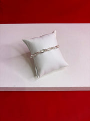 Men Pure Silver Bracelet (MB99)