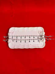 Pure Italian Silver Anklets