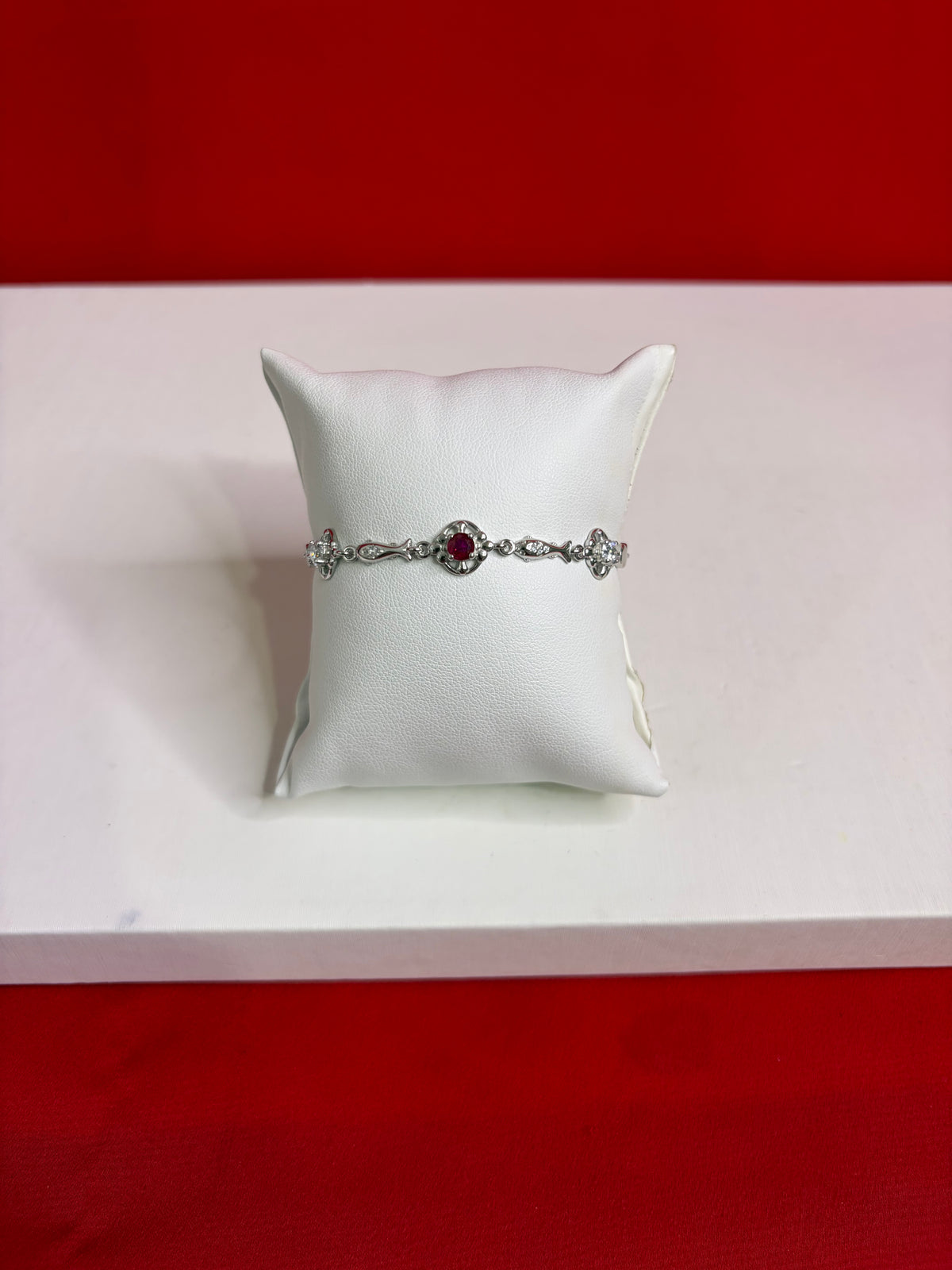 Fancy Pure Silver Bracelet (WB74)