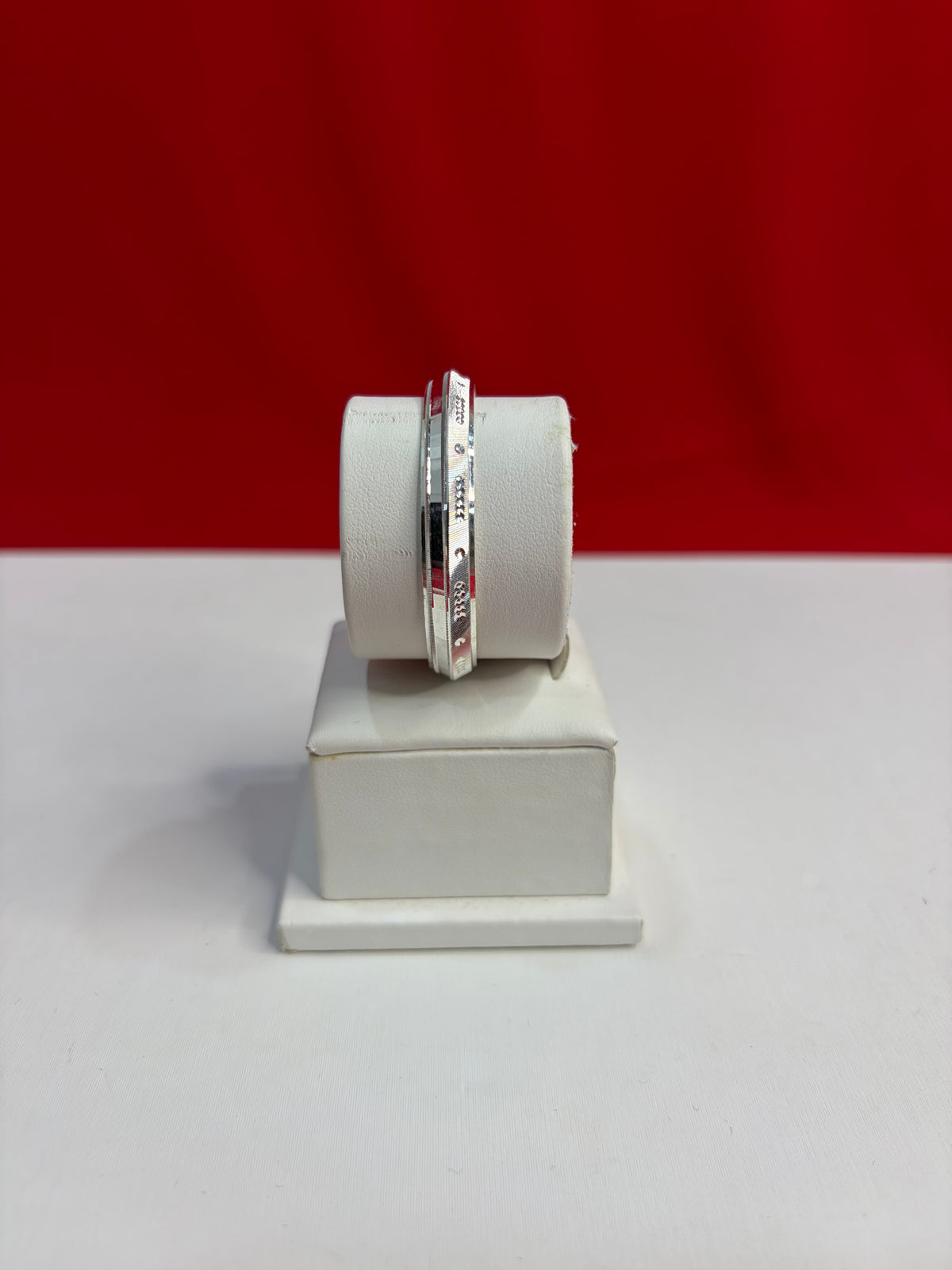 Pure Silver Kids Kada (Size 1.5) KK106