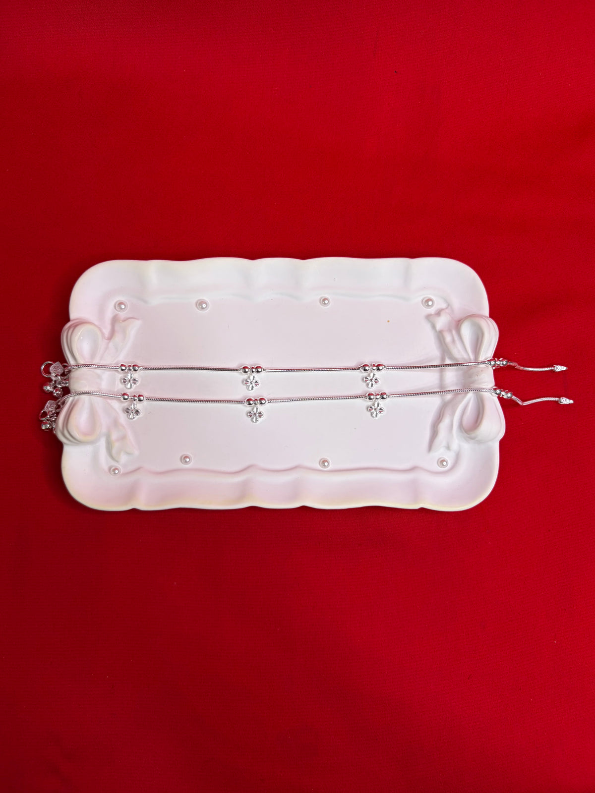 Pure Silver Anklets (WA115)