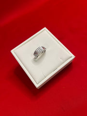 Men Silver Ring (Size 10) MR128
