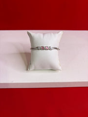 Women’s Pure Silver Bangle Bracelet (SB116)