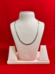 Nawabi Sleek-Diamond-Cut Flat Chain 20” Sc24