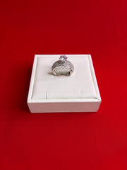 Pure Silver Women’s Cocktail Ring (Size 7) WR272