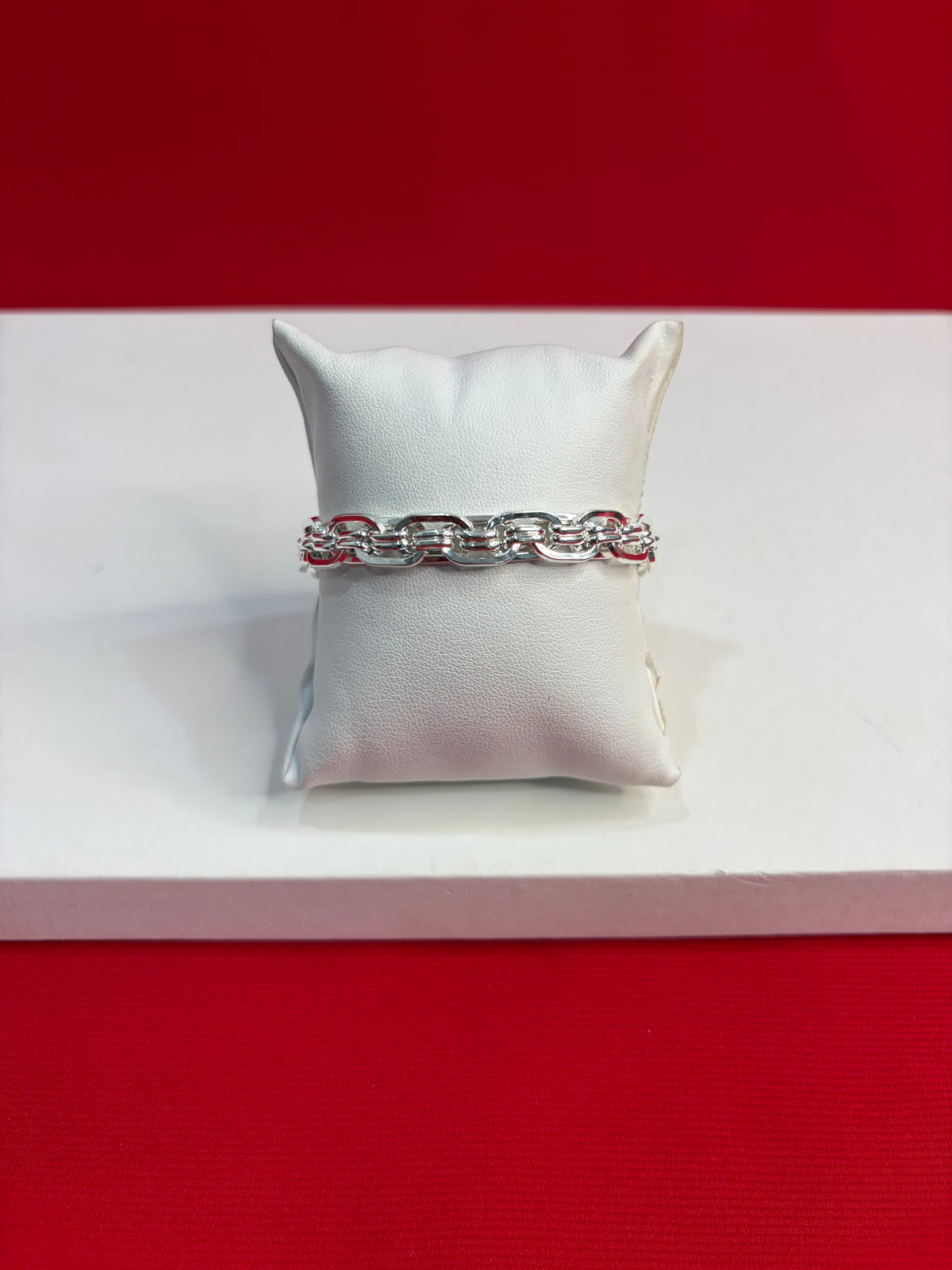 Men Pure Silver Bracelet (MB147)