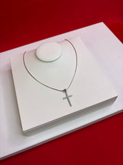 Pure Silver Cross Pendant (WN133)