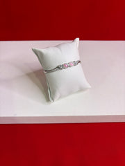 Women’s Pure Silver Bangle Bracelet (SB116)