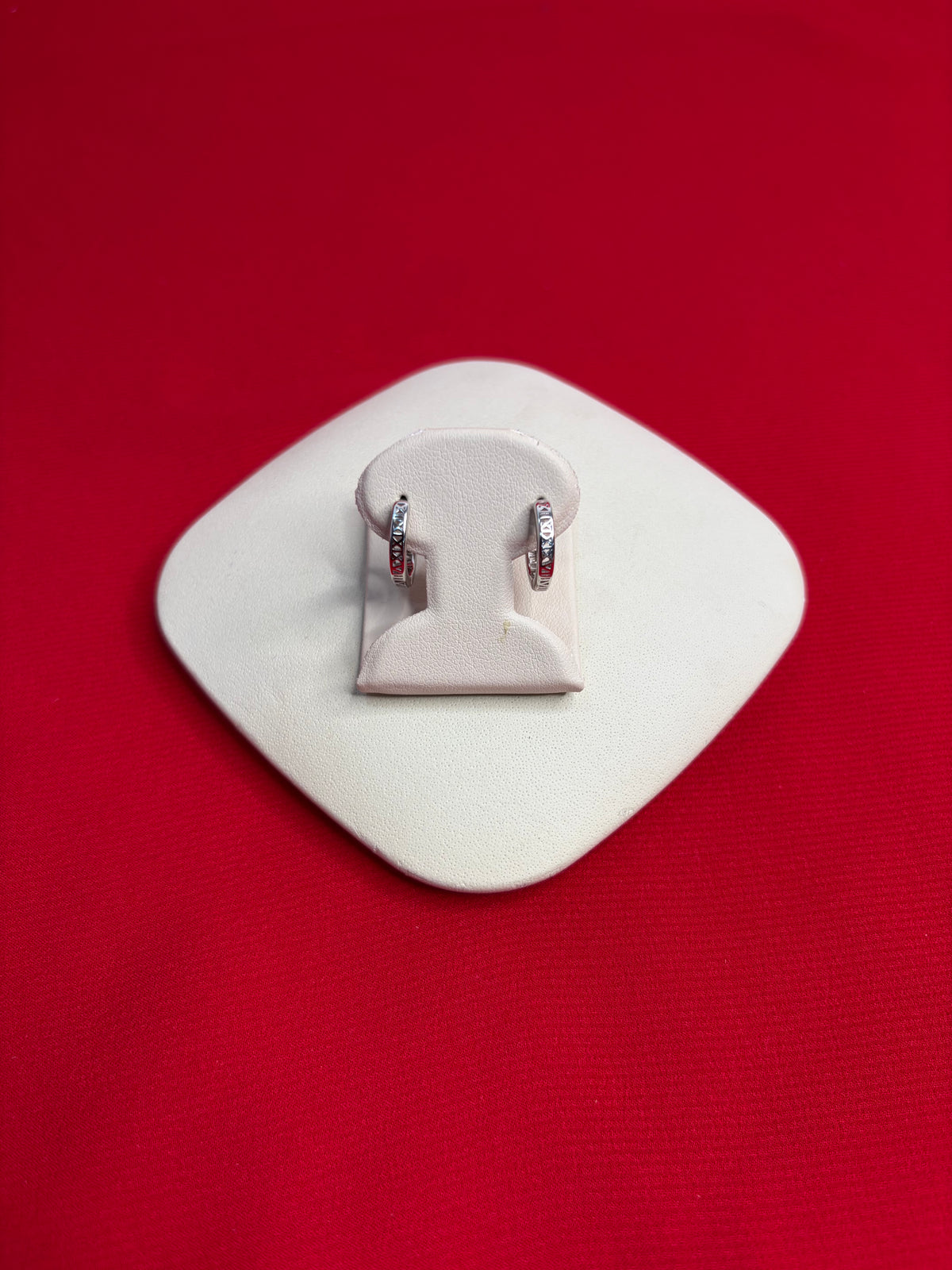Pure Silver Hoops Earrings (HE108)