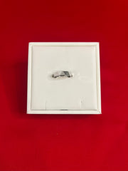 Men Silver Band (Size 6) MR59